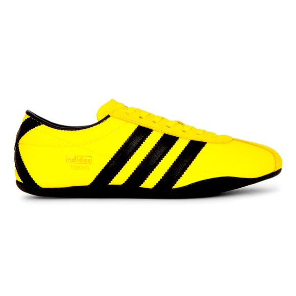 Adidas Men's Sneakers in Bold Yellow and Black - Picture 1 of 11